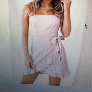 Blush dress never worn